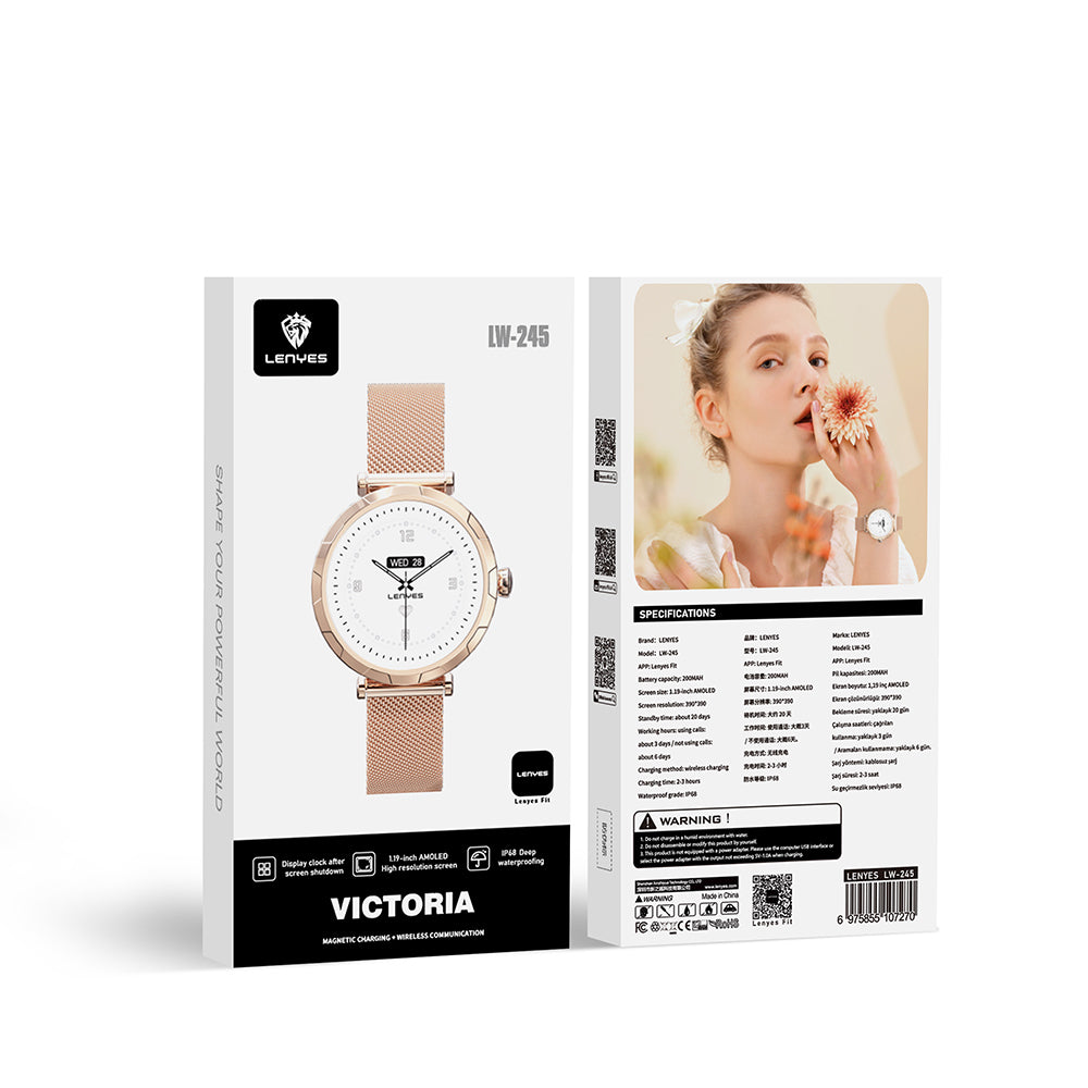 Lenyes LW-245 iOS ve Android Uyumlu Akıllı Saat Lenyes LW-245 iOS ve Android Uyumlu Akıllı Saat